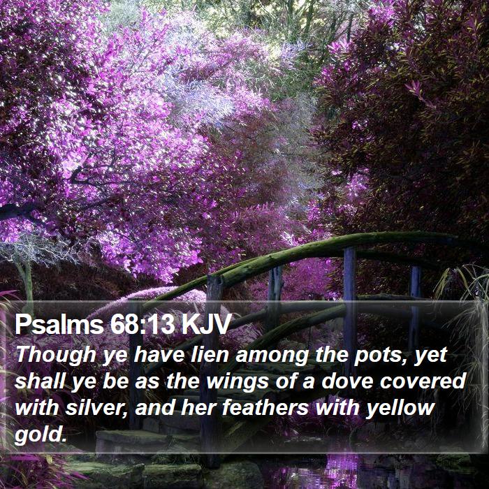 Psalms 68:13 KJV Bible Study