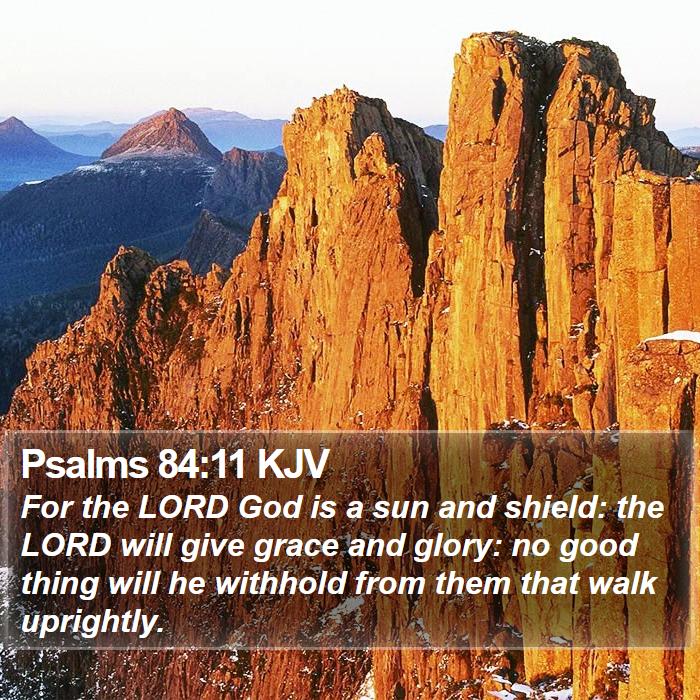 Psalms 84:11 KJV Bible Study