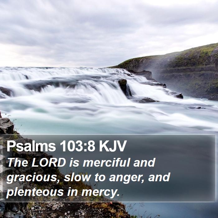 Psalms 103:8 KJV Bible Study