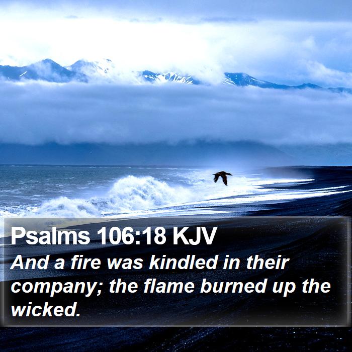 Psalms 106:18 KJV Bible Study