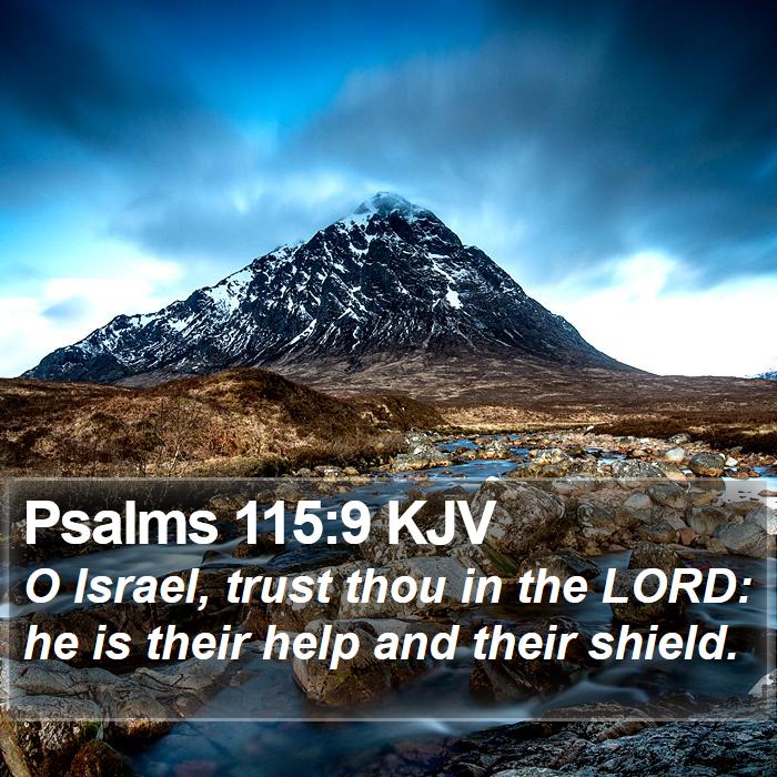 Psalms 115:9 KJV Bible Study