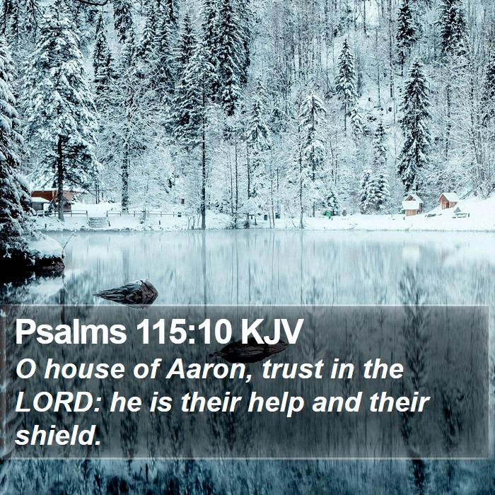 Psalms 115:10 KJV Bible Study