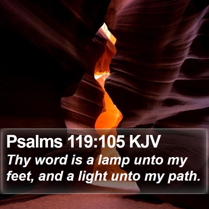 Psalms 119:105 KJV Bible Study