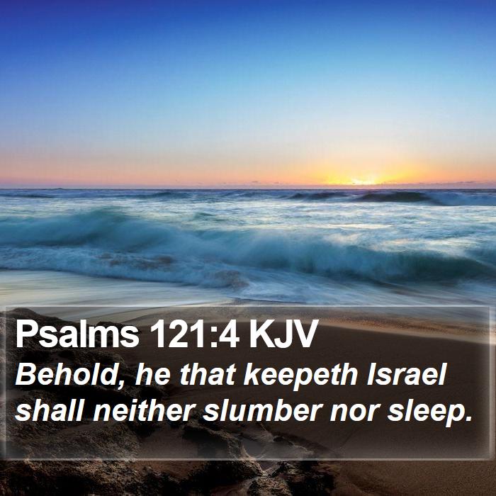 Psalms 121:4 KJV Bible Study