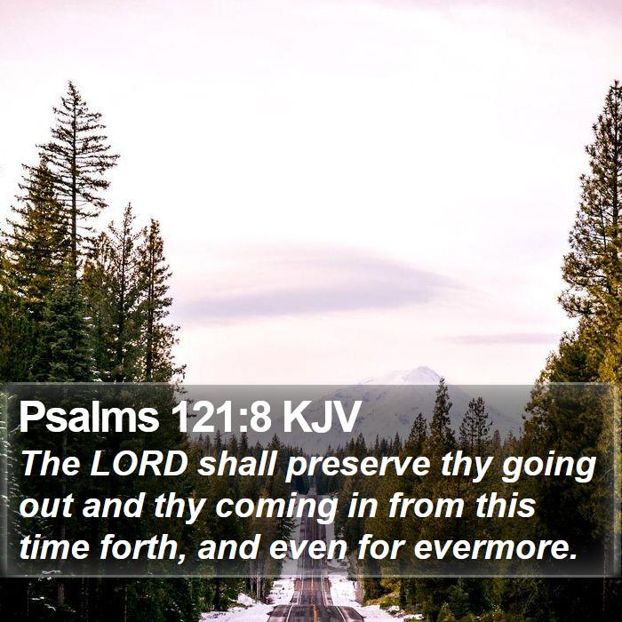 Psalms 121:8 KJV Bible Study