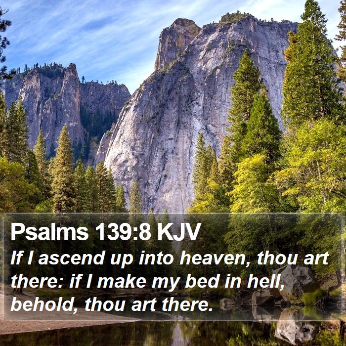 Psalms 139:8 KJV Bible Study