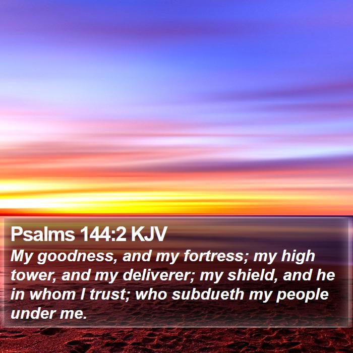 Psalms 144:2 KJV Bible Study