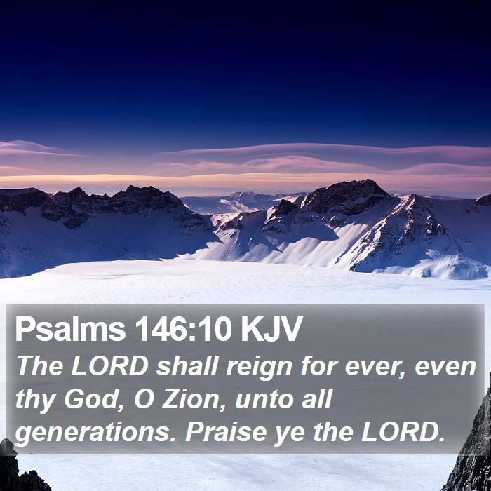 Psalms 146:10 KJV Bible Study