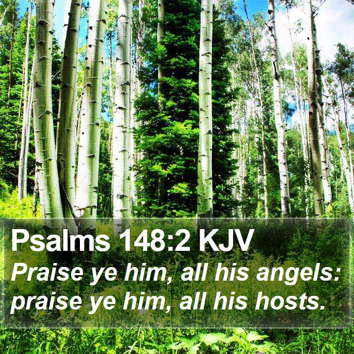 Psalms 148:2 KJV Bible Study