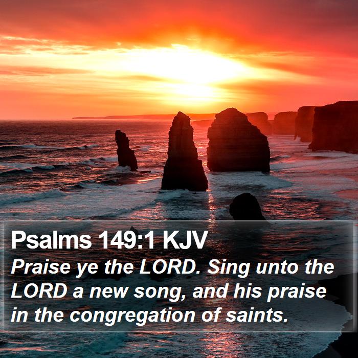 Psalms 149:1 KJV Bible Study