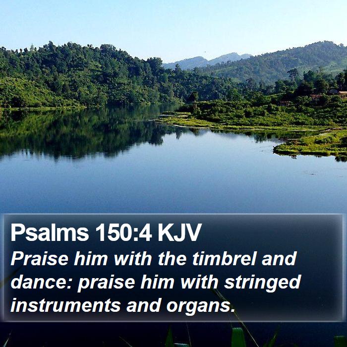 Psalms 150:4 KJV Bible Study