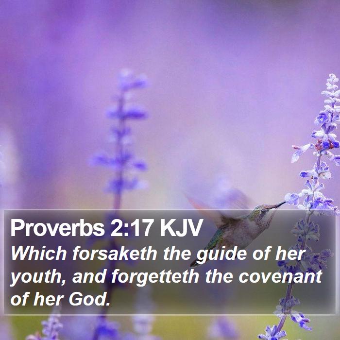 Proverbs 2:17 KJV Bible Study