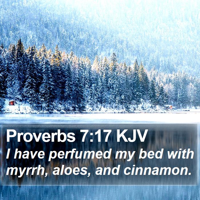 Proverbs 7:17 KJV Bible Study