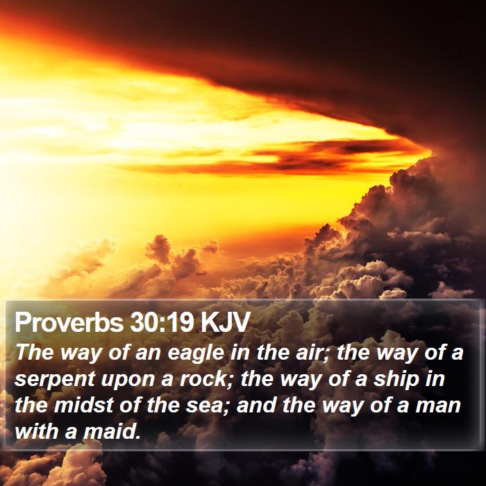 Proverbs 30:19 KJV Bible Study