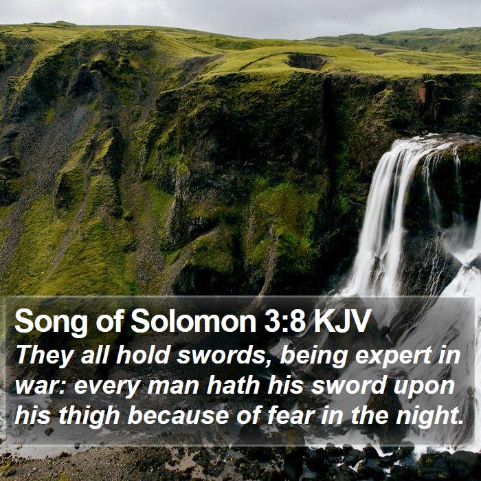 Song of Solomon 3:8 KJV Bible Study