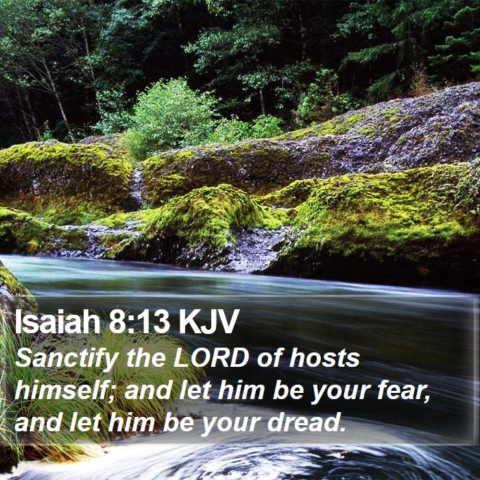 Isaiah 8:13 KJV Bible Study