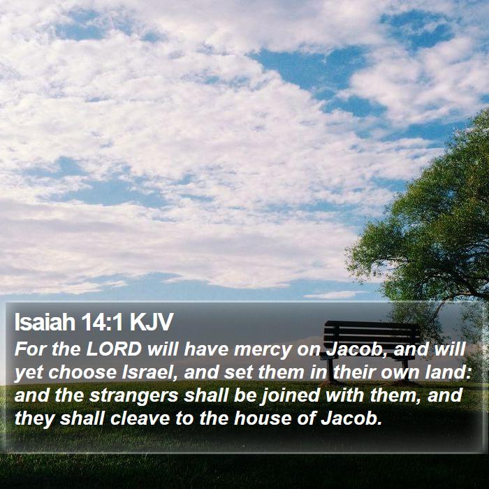 Isaiah 14:1 KJV Bible Study