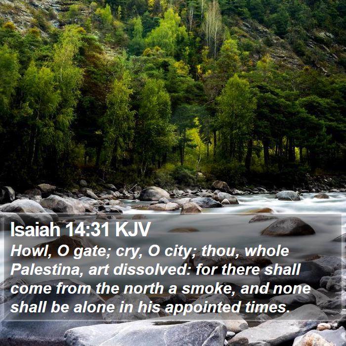 Isaiah 14:31 KJV Bible Study