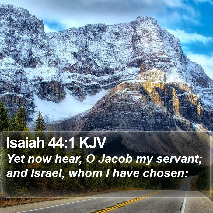 Isaiah 44:1 KJV Bible Study