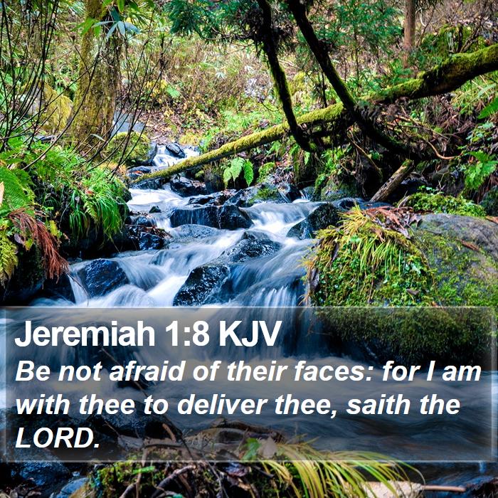 Jeremiah 1:8 KJV Bible Study