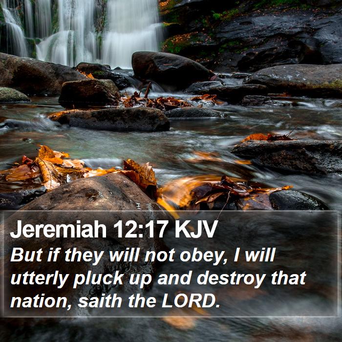 Jeremiah 12:17 KJV Bible Study