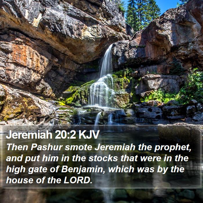 Jeremiah 20:2 KJV Bible Study