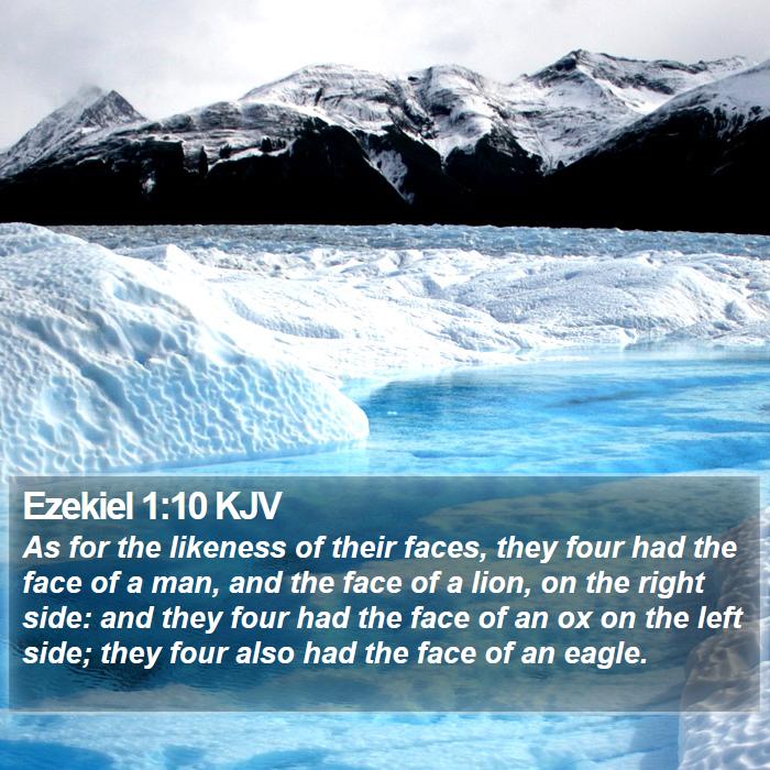 Ezekiel 1:10 KJV Bible Study