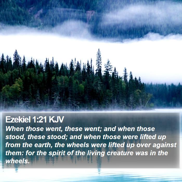 Ezekiel 1:21 KJV Bible Study