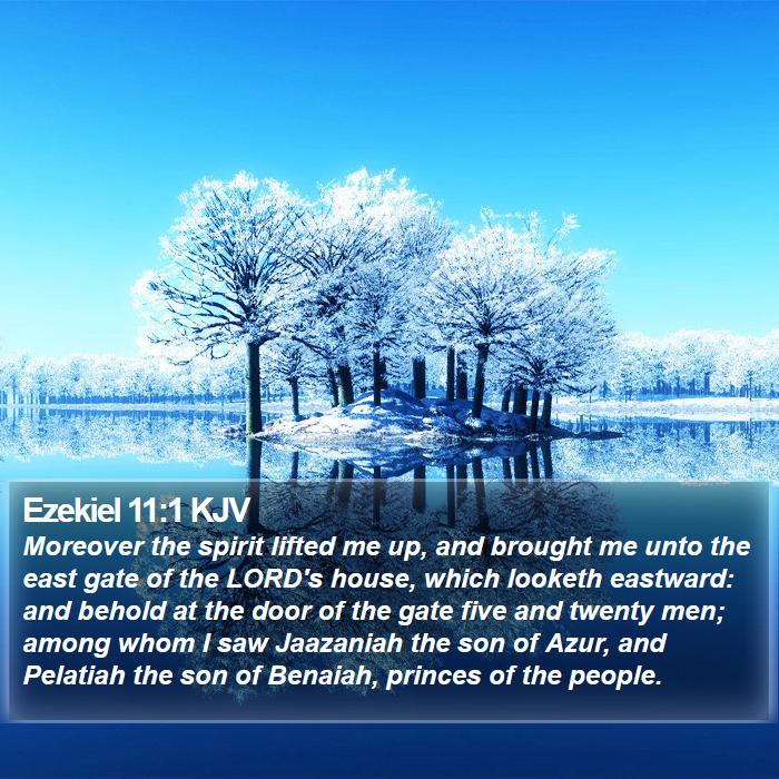 Ezekiel 11:1 KJV Bible Study