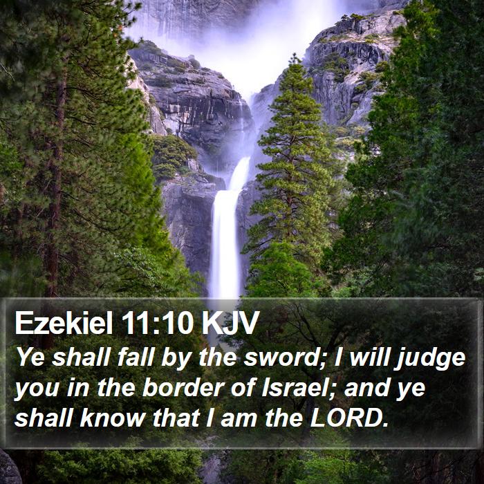 Ezekiel 11:10 KJV Bible Study