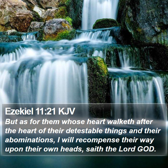 Ezekiel 11:21 KJV Bible Study