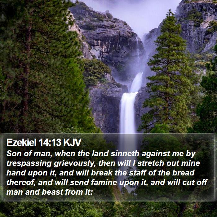 Ezekiel 14:13 KJV Bible Study