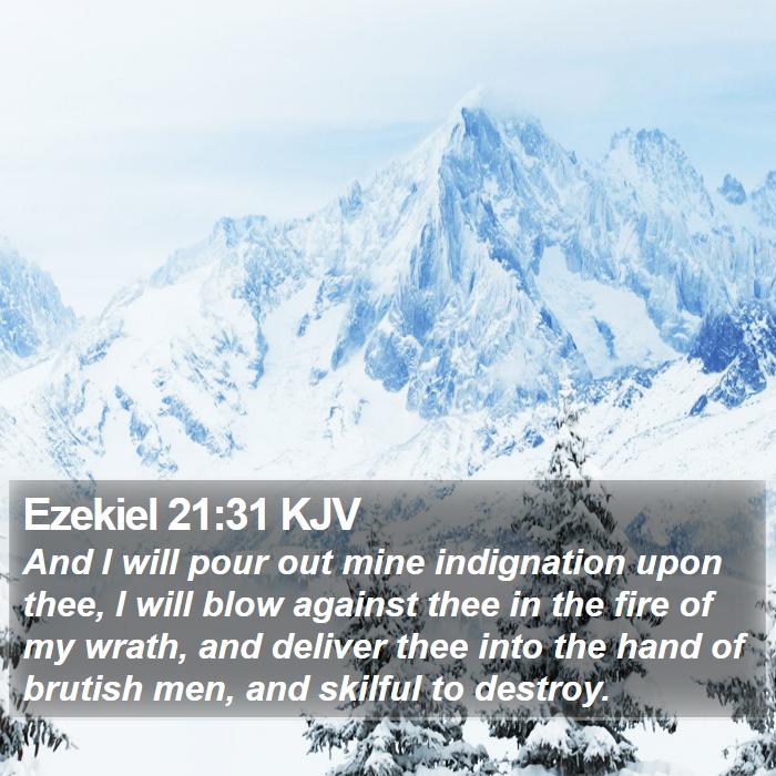 Ezekiel 21:31 KJV Bible Study