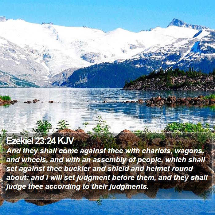 Ezekiel 23:24 KJV Bible Study