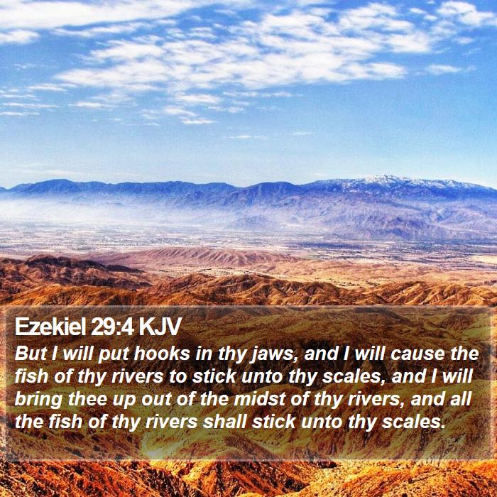 Ezekiel 29:4 KJV Bible Study