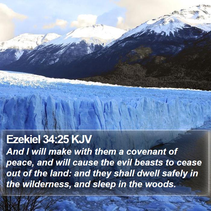 Ezekiel 34:25 KJV Bible Study