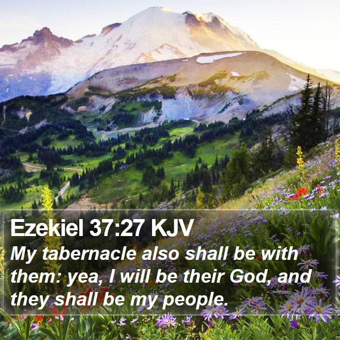 Ezekiel 37:27 KJV Bible Study