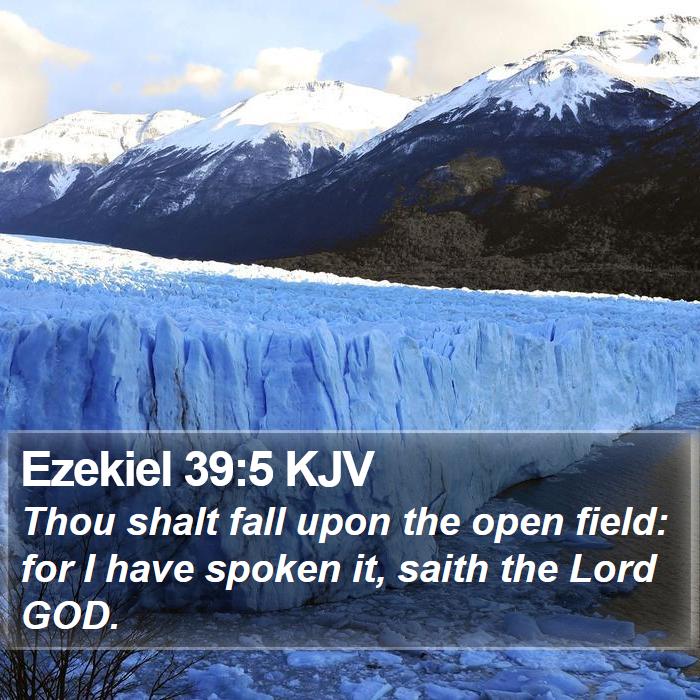 Ezekiel 39:5 KJV Bible Study