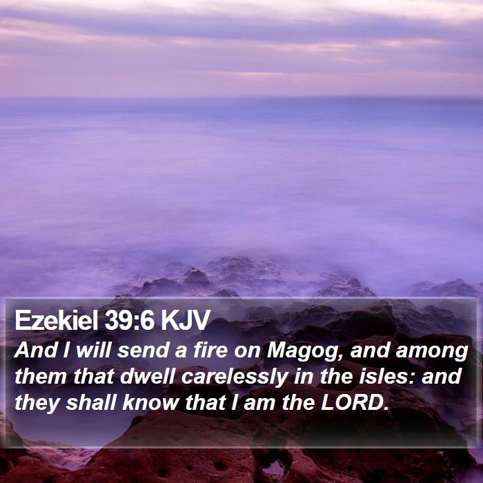 Ezekiel 39:6 KJV Bible Study