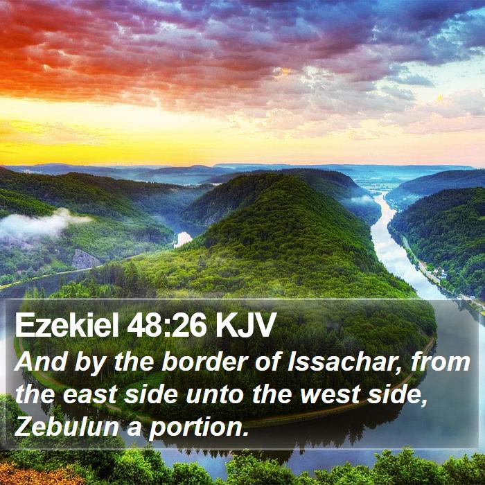 Ezekiel 48:26 KJV Bible Study