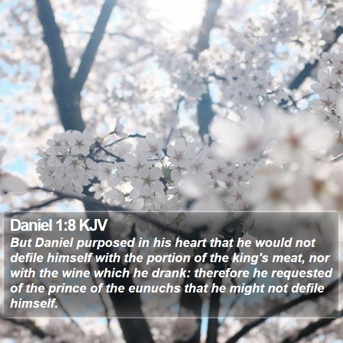 Daniel 1:8 KJV Bible Study