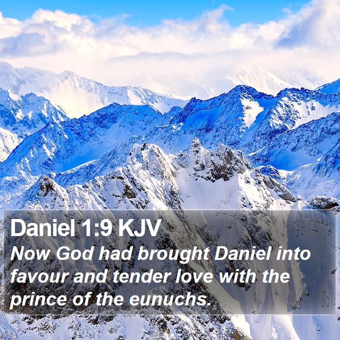 Daniel 1:9 KJV Bible Study