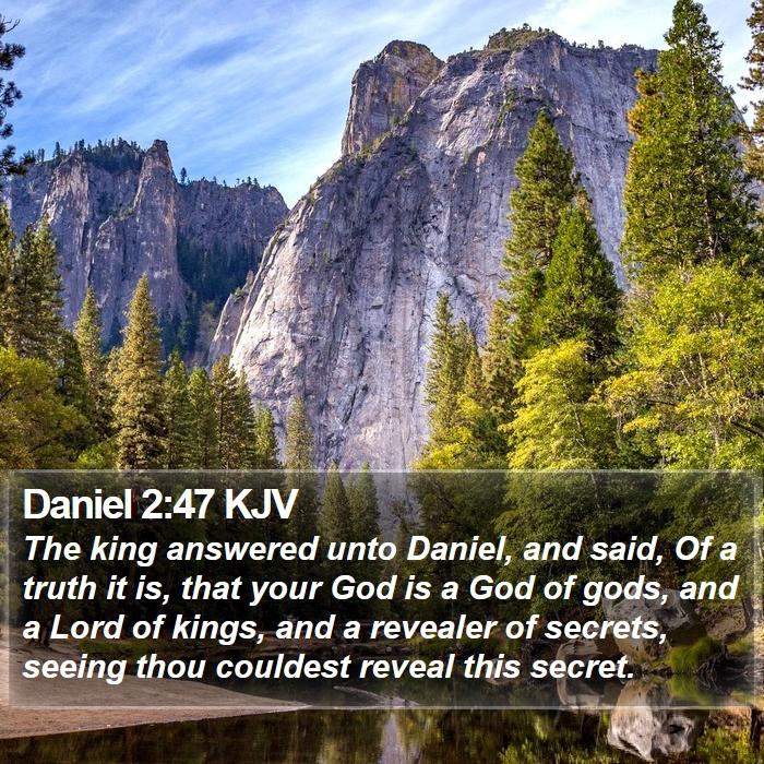 Daniel 2:47 KJV Bible Study