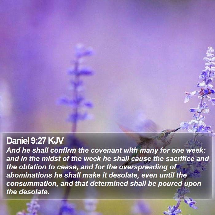 Daniel 9:27 KJV Bible Study