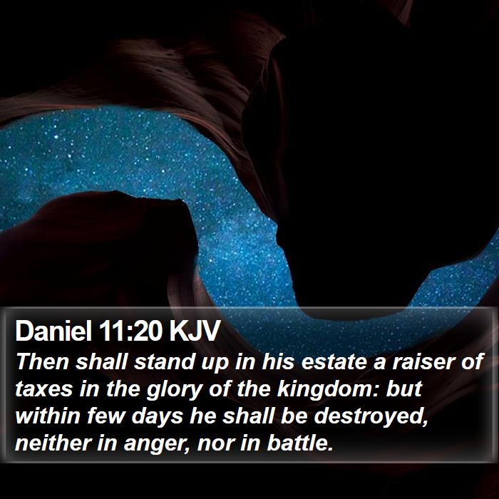 Daniel 11:20 KJV Bible Study