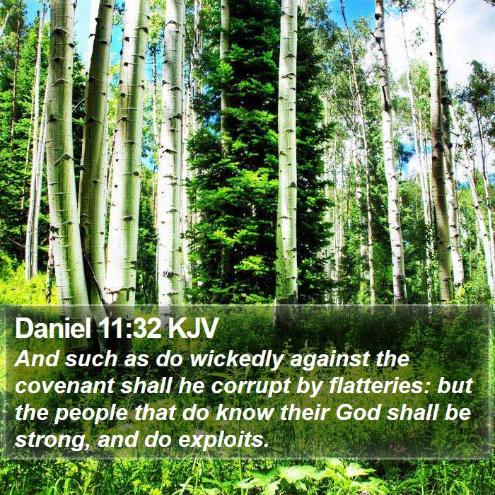 Daniel 11:32 KJV Bible Study