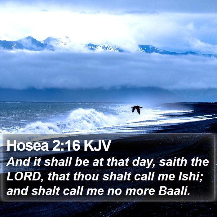 Hosea 2:16 KJV Bible Study