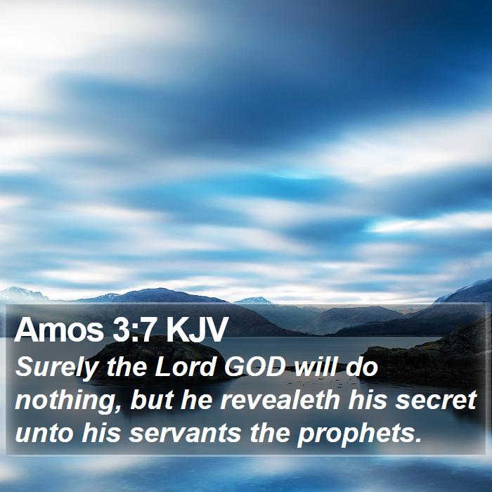 Amos 3:7 KJV Bible Study