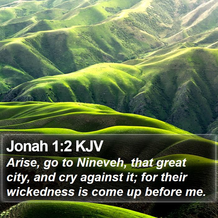 Jonah 1:2 KJV Bible Study