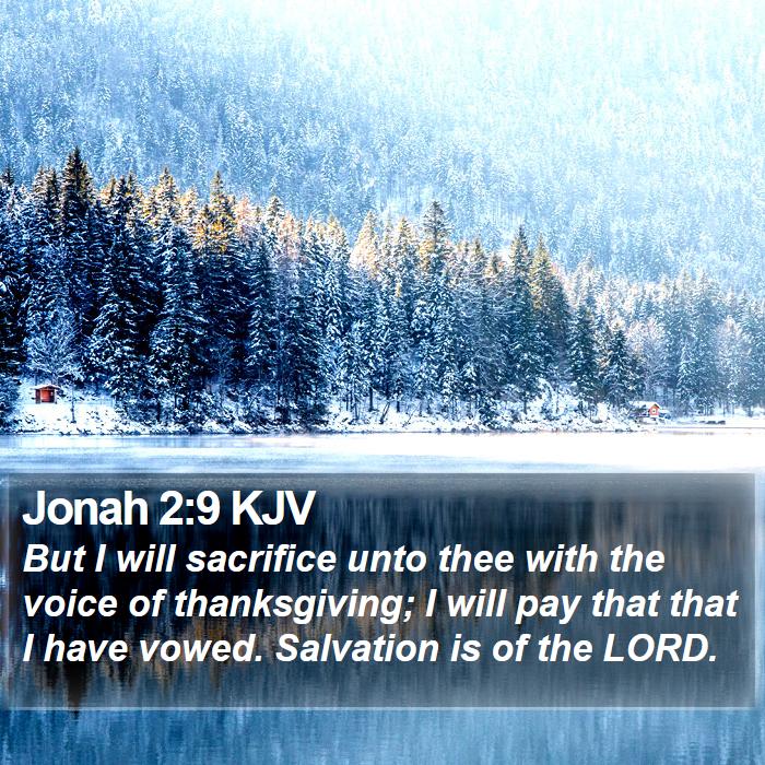 Jonah 2:9 KJV Bible Study